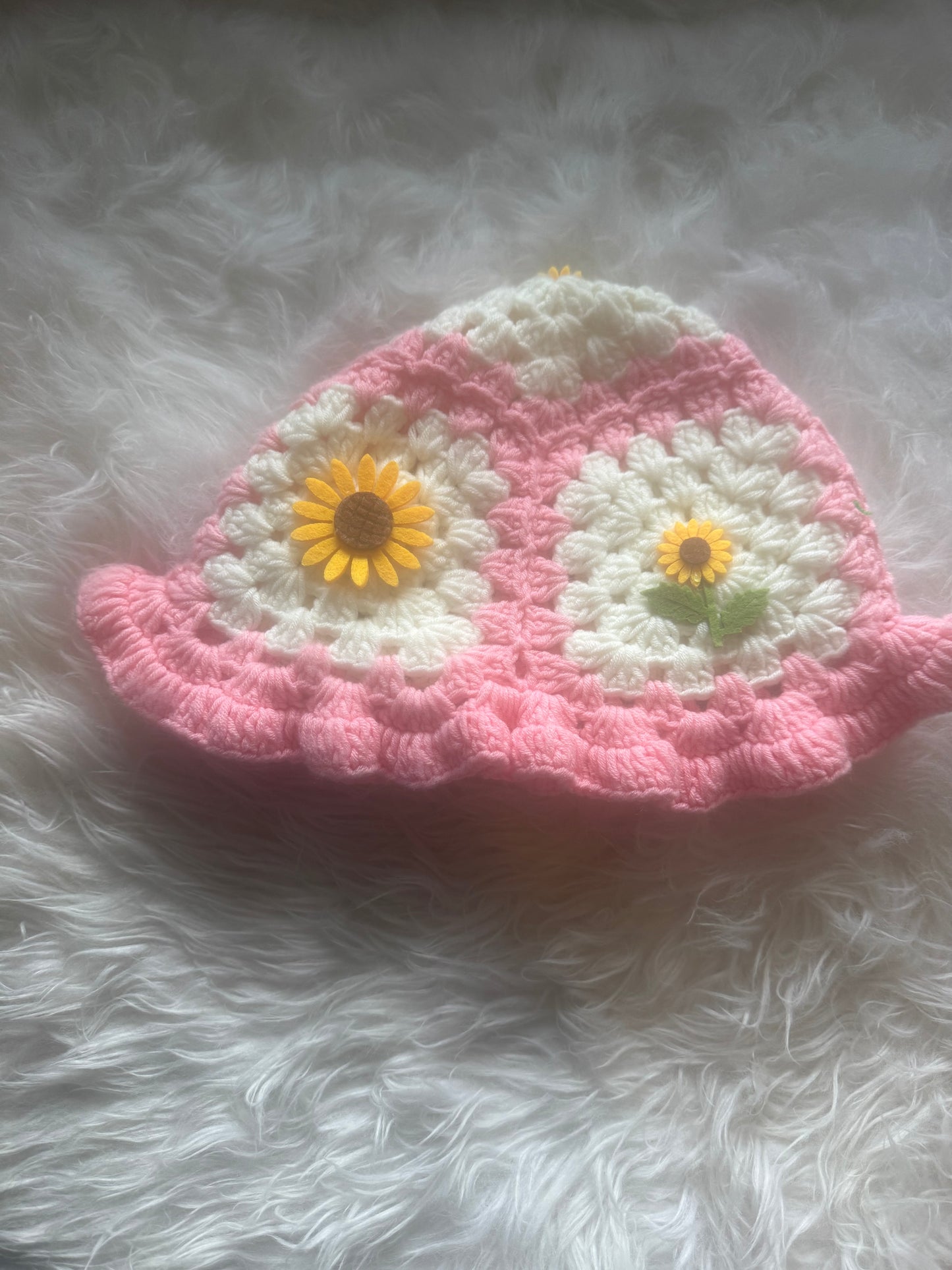 Pink Knitted Beanie