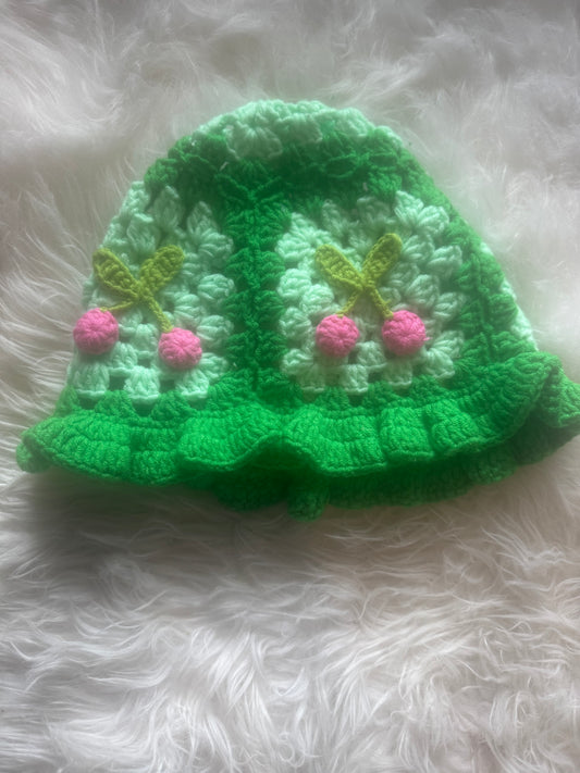 Melon Color Knitted Beanie